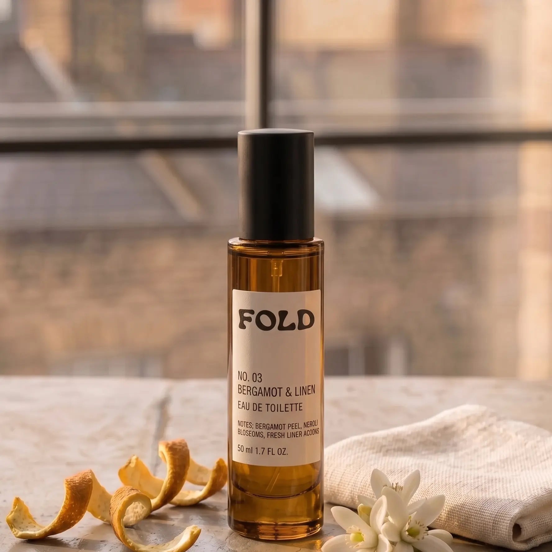 fold Eau de Toilette - No. 03 Bergamot & Linen (10ml)