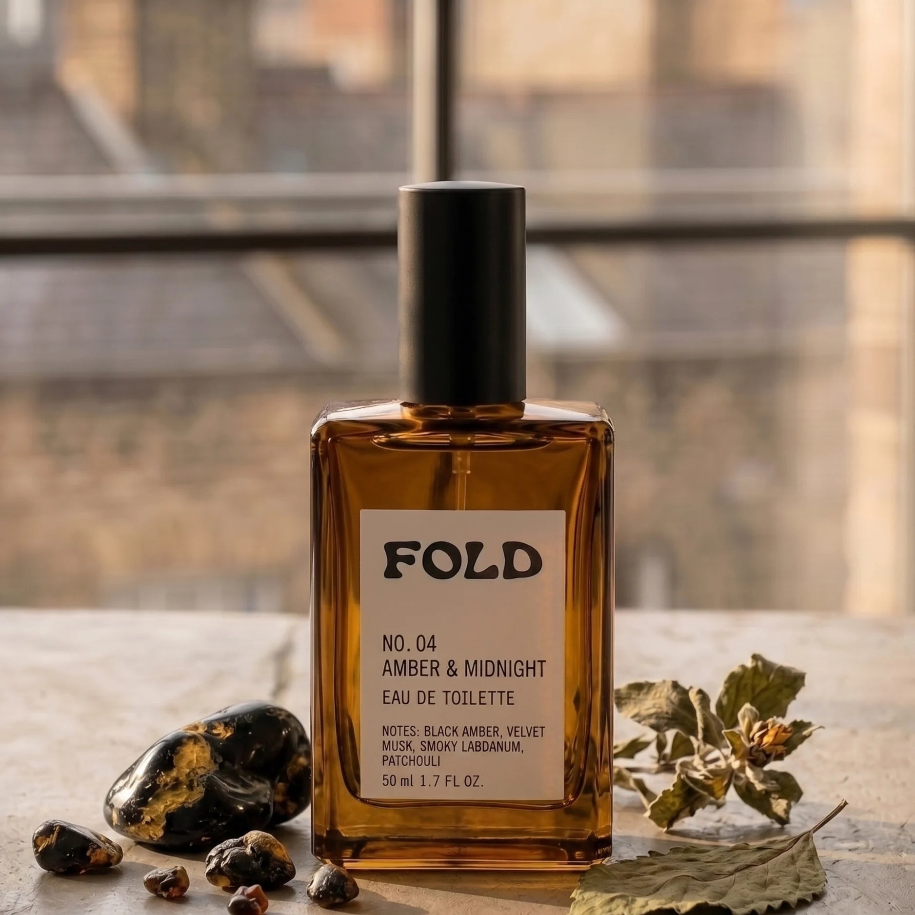 fold Eau De Toilette  - Amber & Midnight