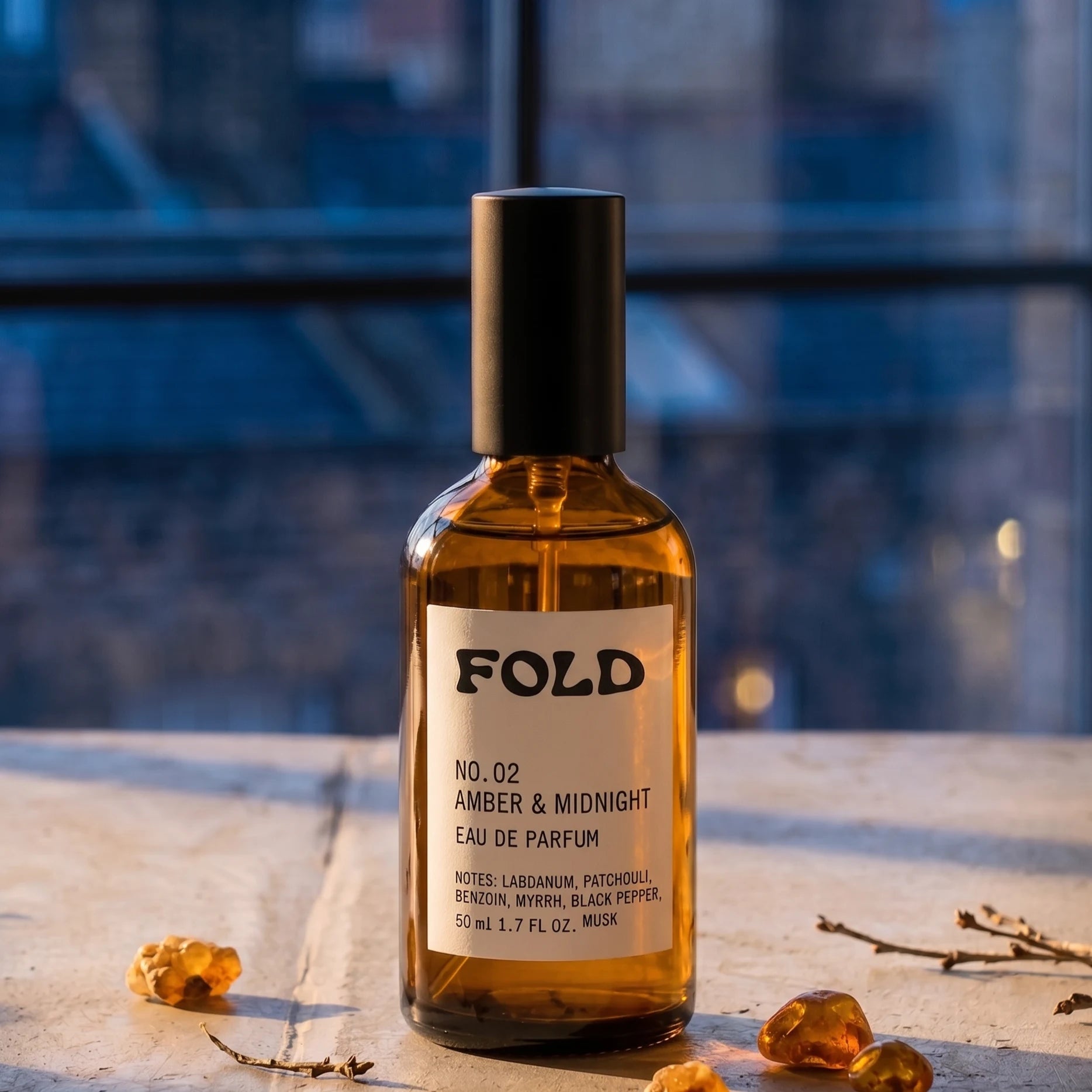 fold Eau de Parfum - Amber & Midnight