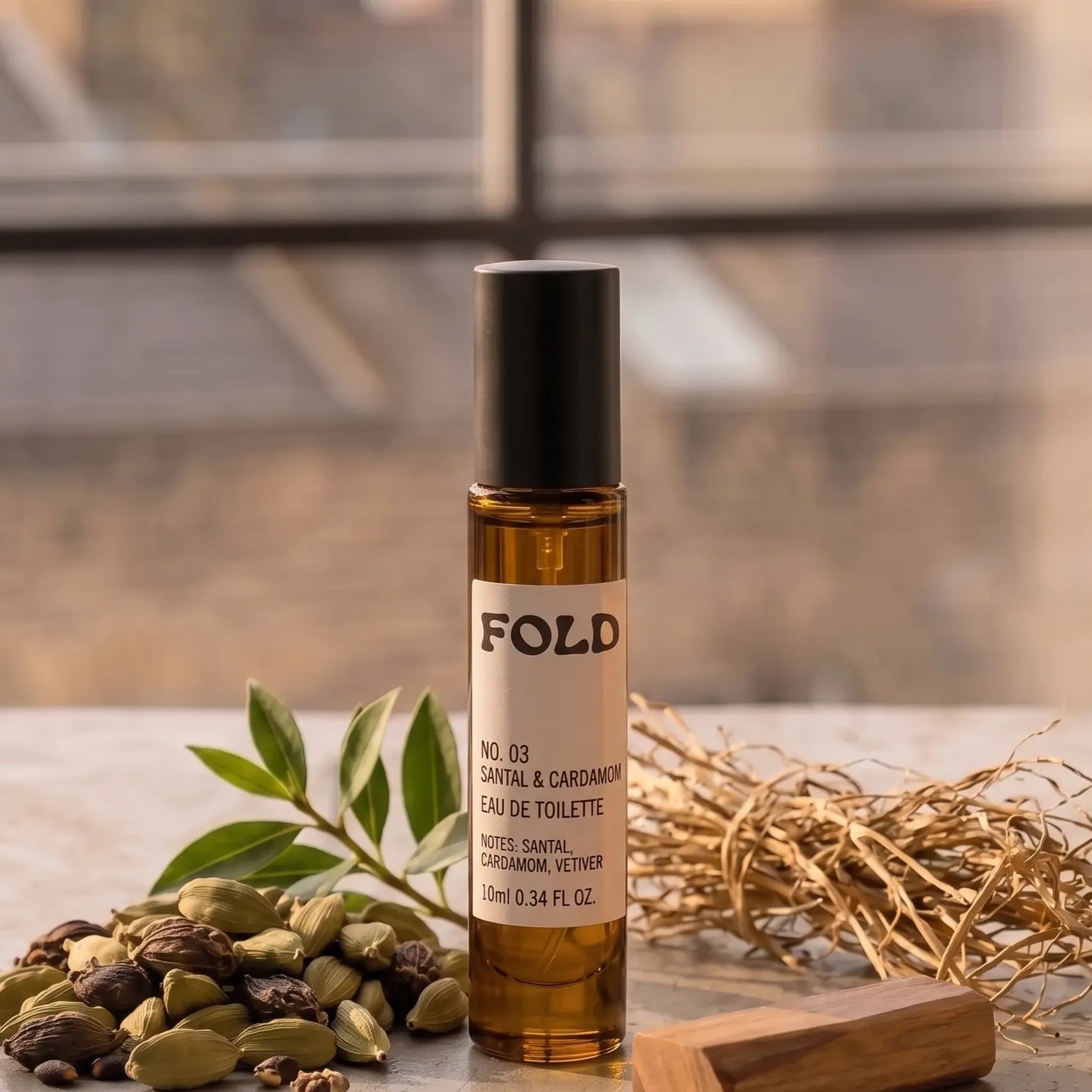 fold Eau de Toilette - No. 03 Santal & Cardamom (10ml)