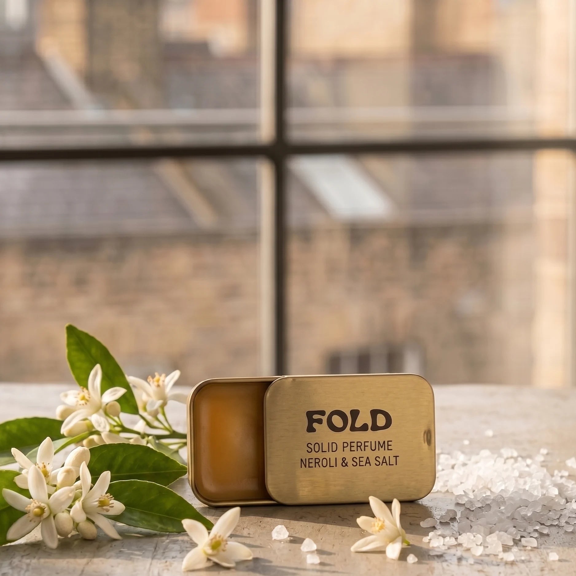 fold Solid Perfume - Neroli & Sea Salt