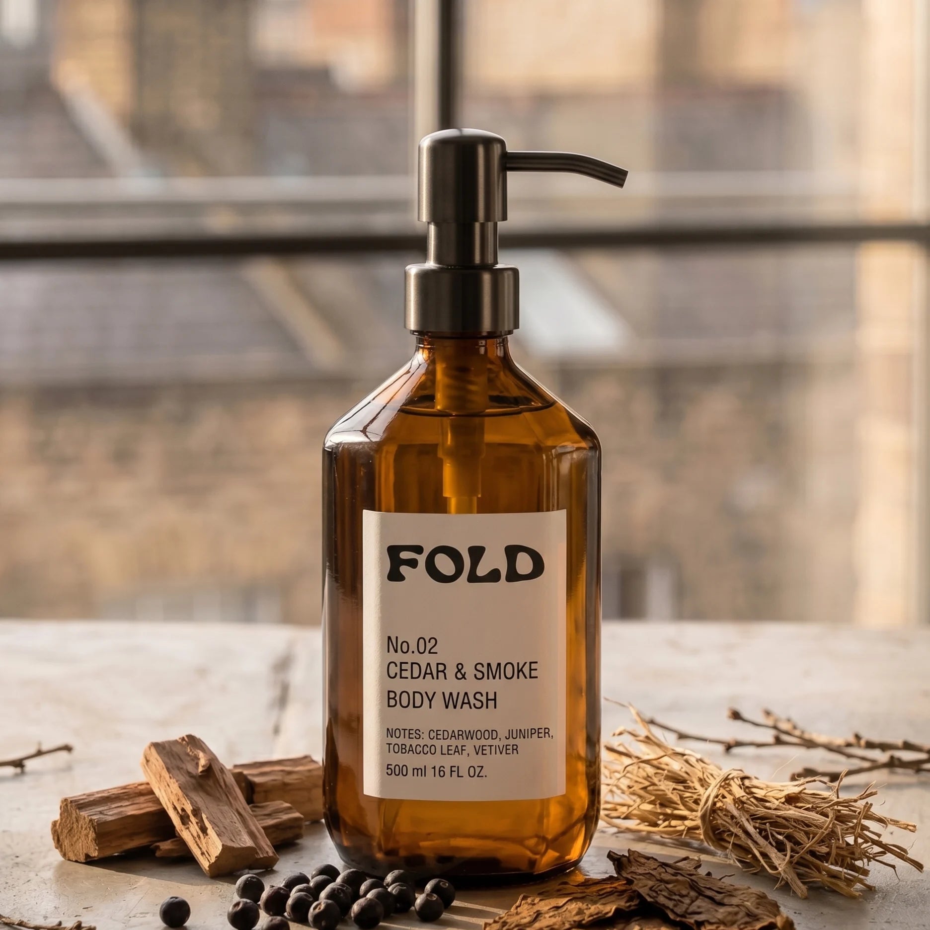 fold Body Wash - Cedar & Smoke